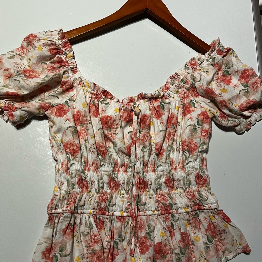 Floral Off-Shoulder Top